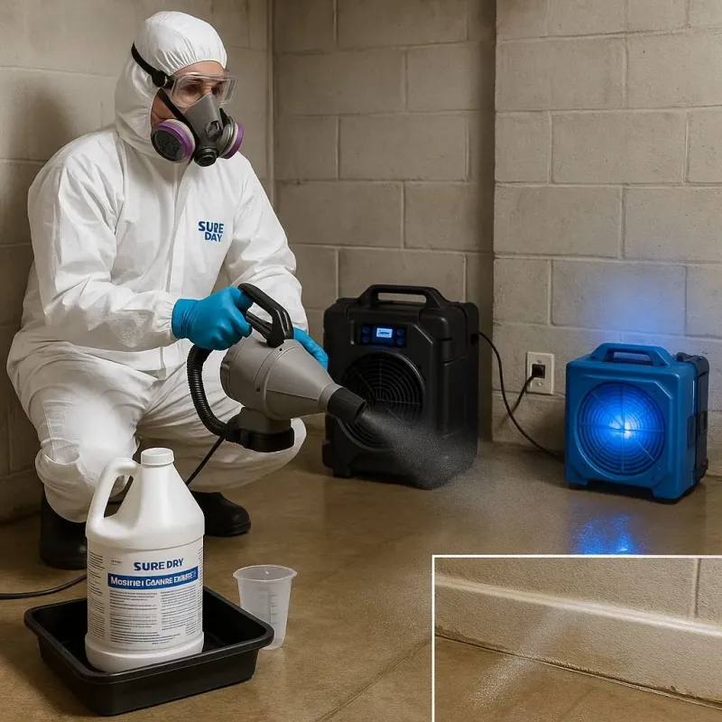 Sanitization and Odor Removal process in Young Harris, GA